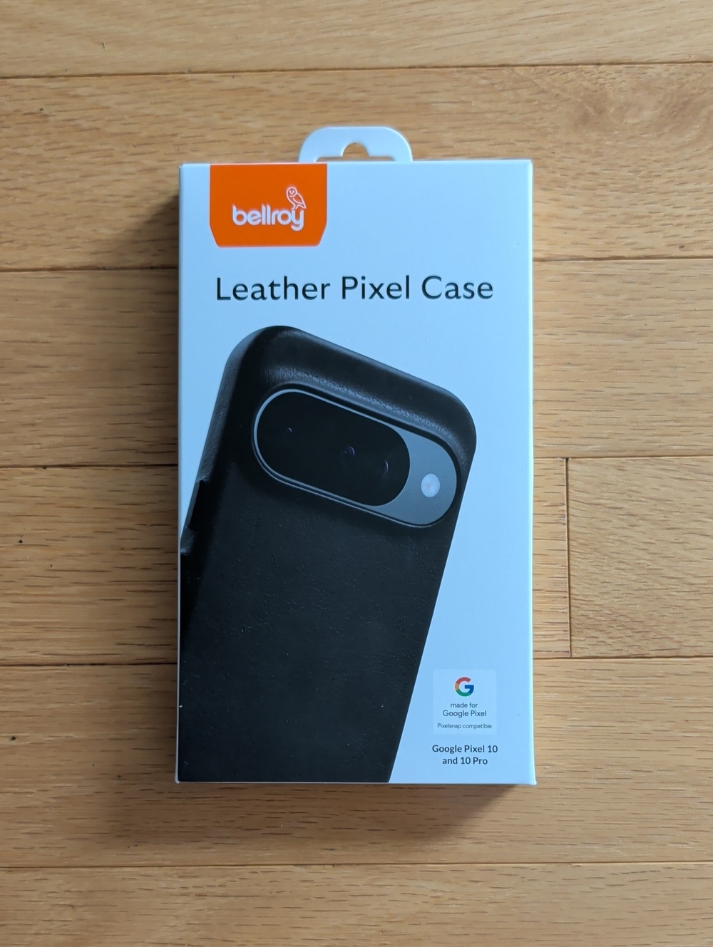 Bellroy Leather Pixel 10 Case — Black